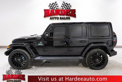 2022 Jeep Wrangler 4xe Unlimited Sahara High Altitude