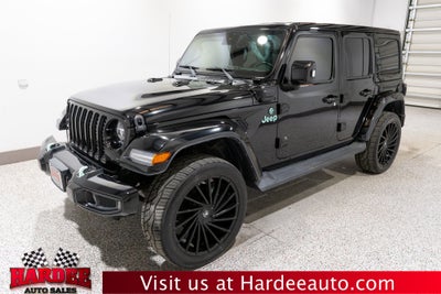 2022 Jeep Wrangler 4xe Unlimited Sahara High Altitude