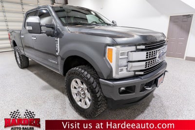 2018 Ford Super Duty F-250 SRW Platinum