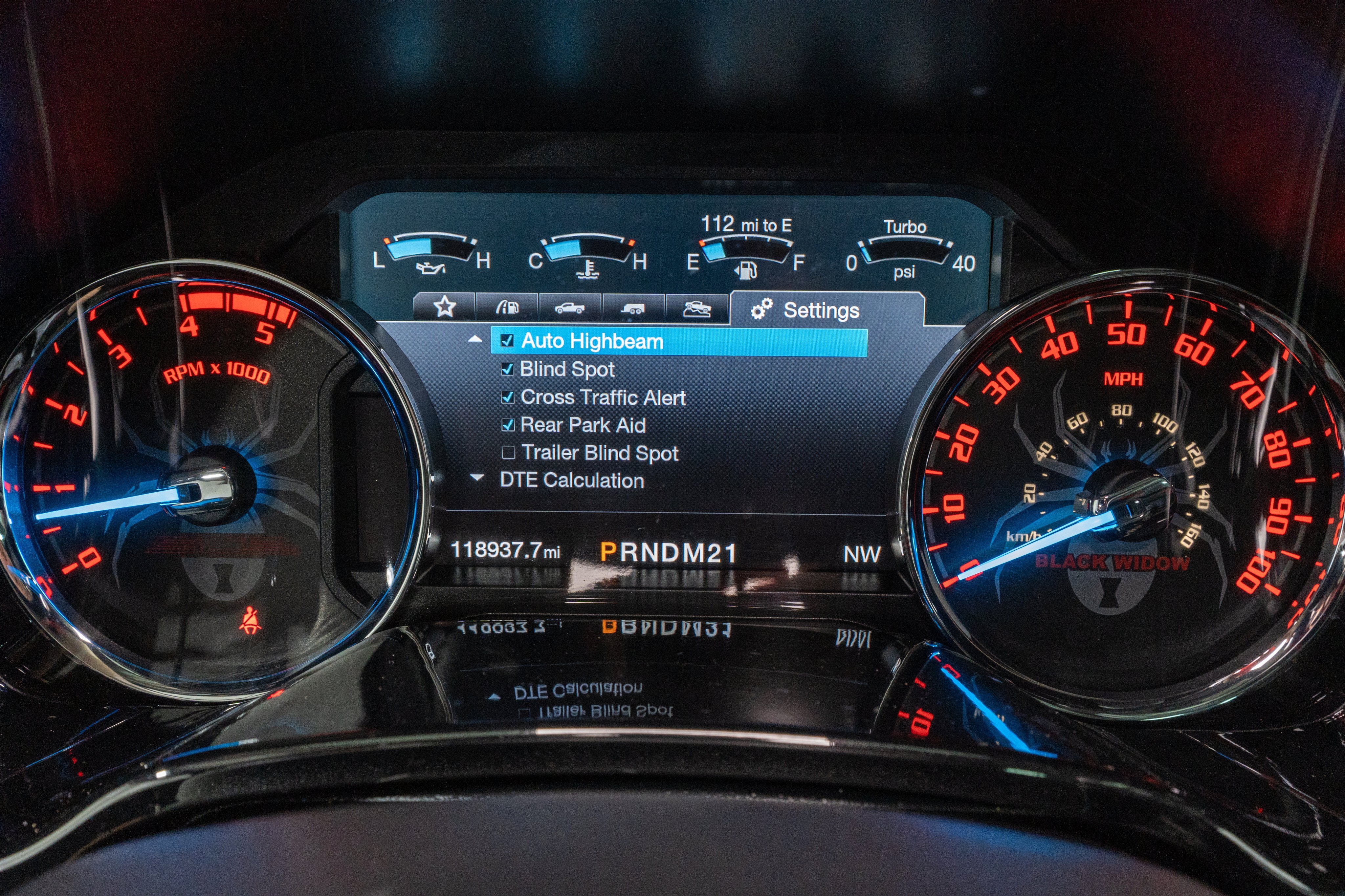 2018 Ford Super Duty F-250 SRW Black Widow