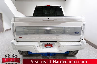 2017 Ford Super Duty F-350 SRW Platinum