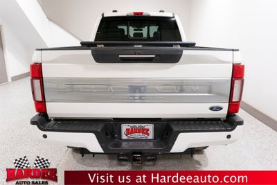 2022 Ford Super Duty F-350 SRW Platinum