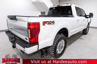 2022 Ford Super Duty F-350 SRW Platinum